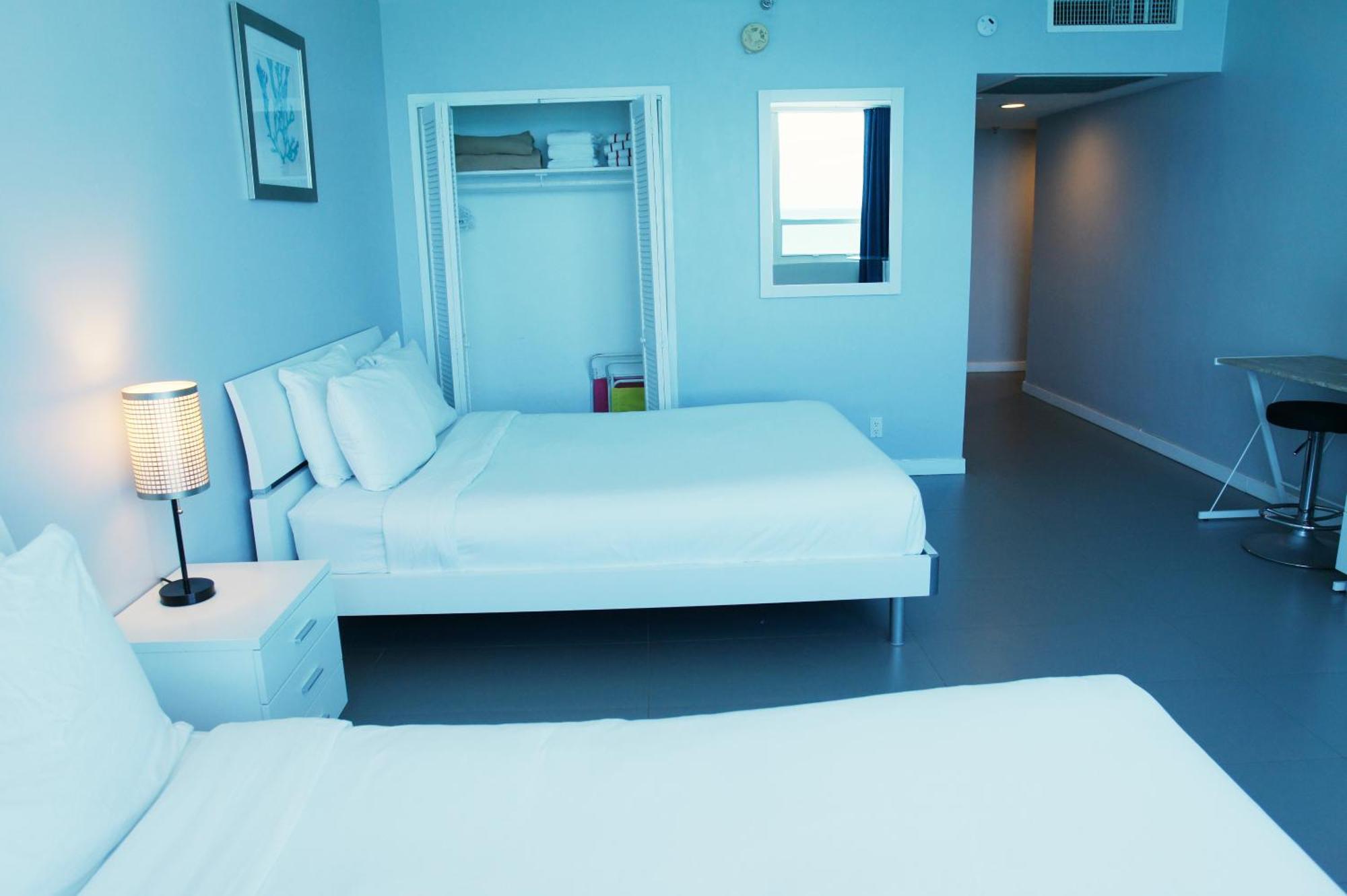 Castle 835 Oceanview Studio On Beach With Pool, Gym, Bars, And Free Parking 迈阿密海滩 外观 照片