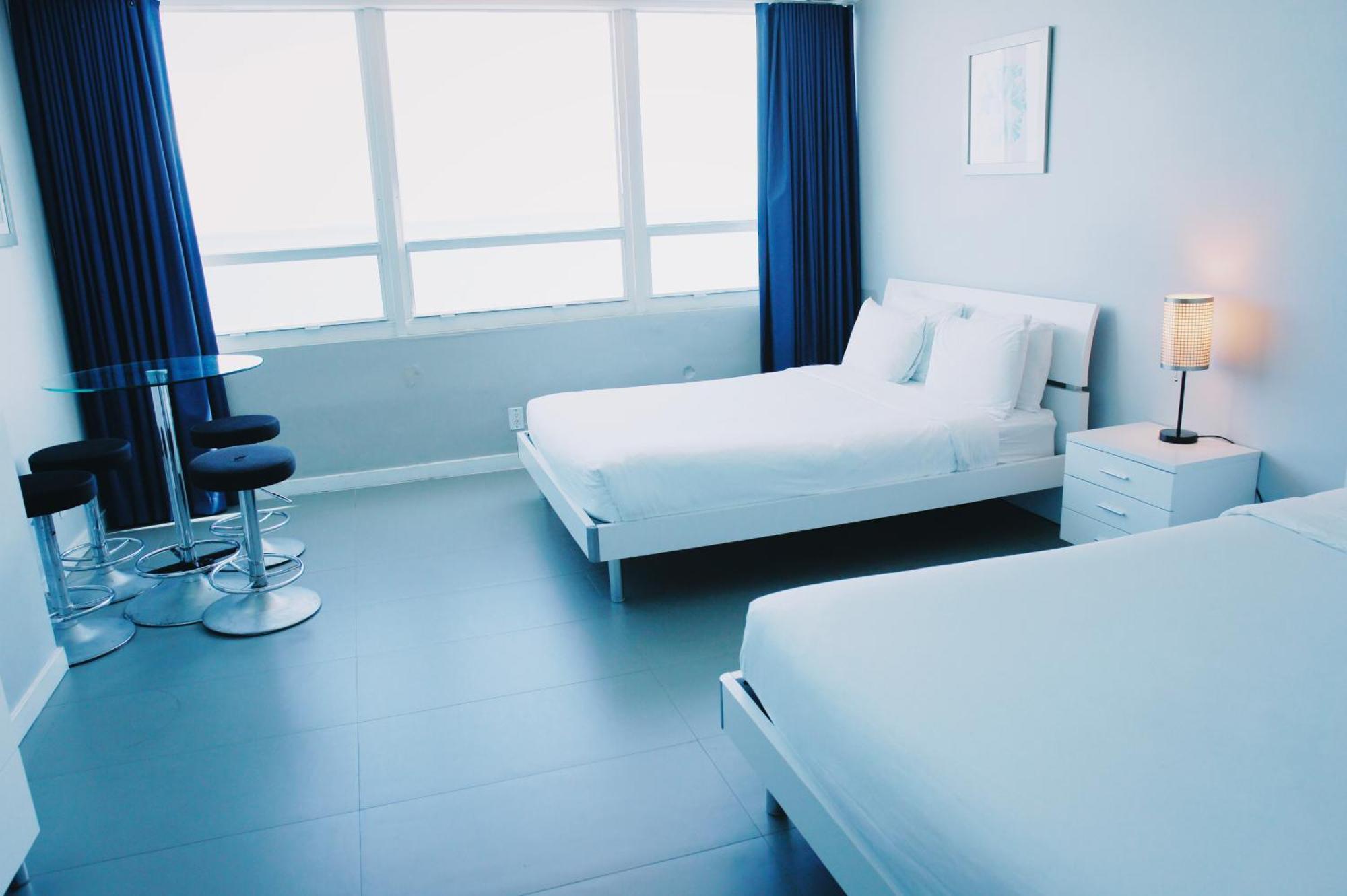 Castle 835 Oceanview Studio On Beach With Pool, Gym, Bars, And Free Parking 迈阿密海滩 外观 照片