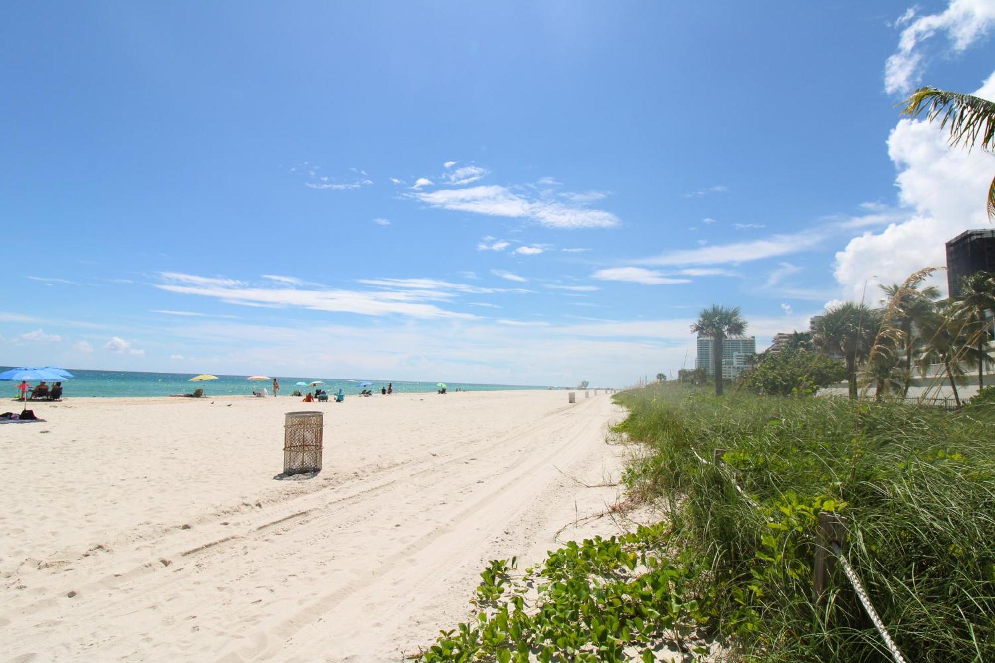 Castle 835 Oceanview Studio On Beach With Pool, Gym, Bars, And Free Parking 迈阿密海滩 外观 照片