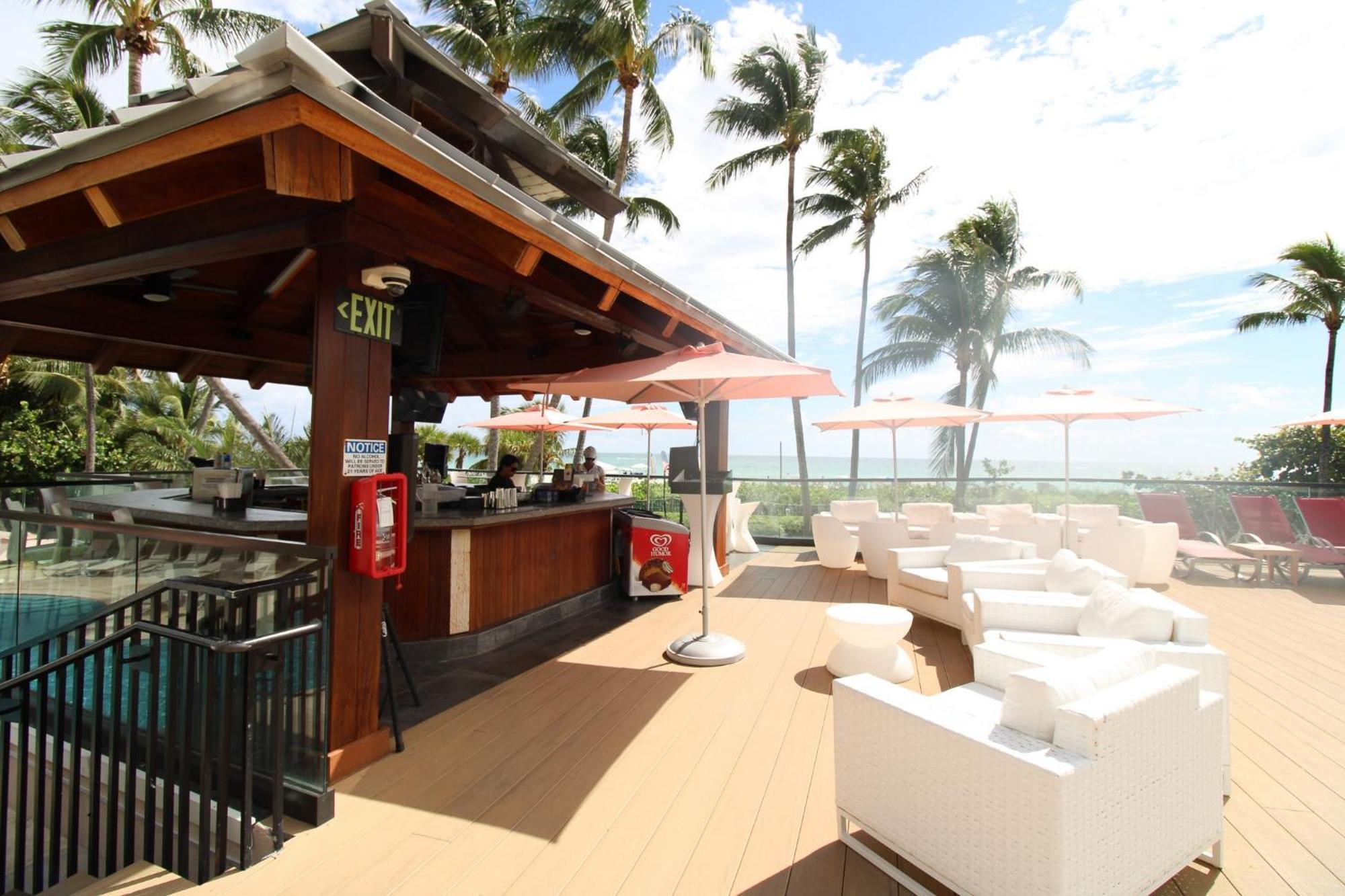 Castle 835 Oceanview Studio On Beach With Pool, Gym, Bars, And Free Parking 迈阿密海滩 外观 照片
